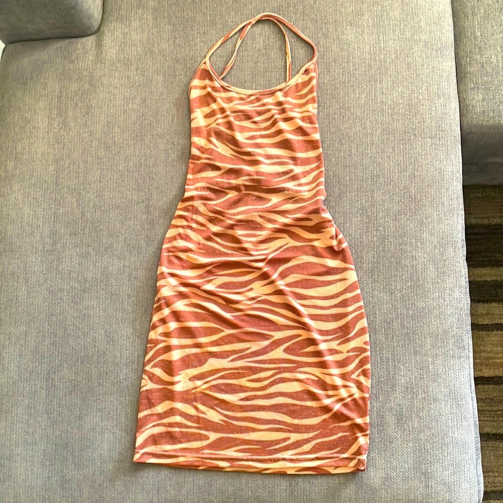 SHEIN Zebra Print Dress